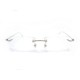 NEUF LUNETTES SIGNATURE C DE CARTIER OR BLANC 18K CT00700 002 NEW GLASSES 4866€