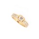 BAGUE MAUBOUSSIN SWAN PRINCESSE N3 T51 OR JAUNE 18K ET DIAMANTS GOLD RING 3185€