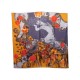 NEUF FOULARD CHRISTIAN LACROIX SOIE 