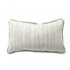 NEUF COUSSIN HERMES LE DON DU TEMPS 2012 SOIE COTON & CUIR MARRON NEW CUSHION