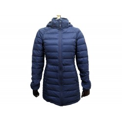 MANTEAU CANADA GOOSE DOUDOUNE LONGUE BROOKVALE 5502L XS 36 BLEU NAVY COAT 575€