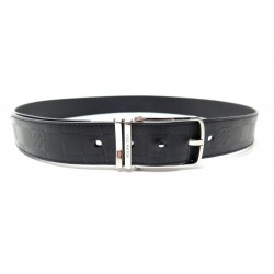 CEINTURE LOUIS VUITTON BOSTON REVERSIBLE T95 M9674 EN CUIR DAMIER NOIR BELT 525€