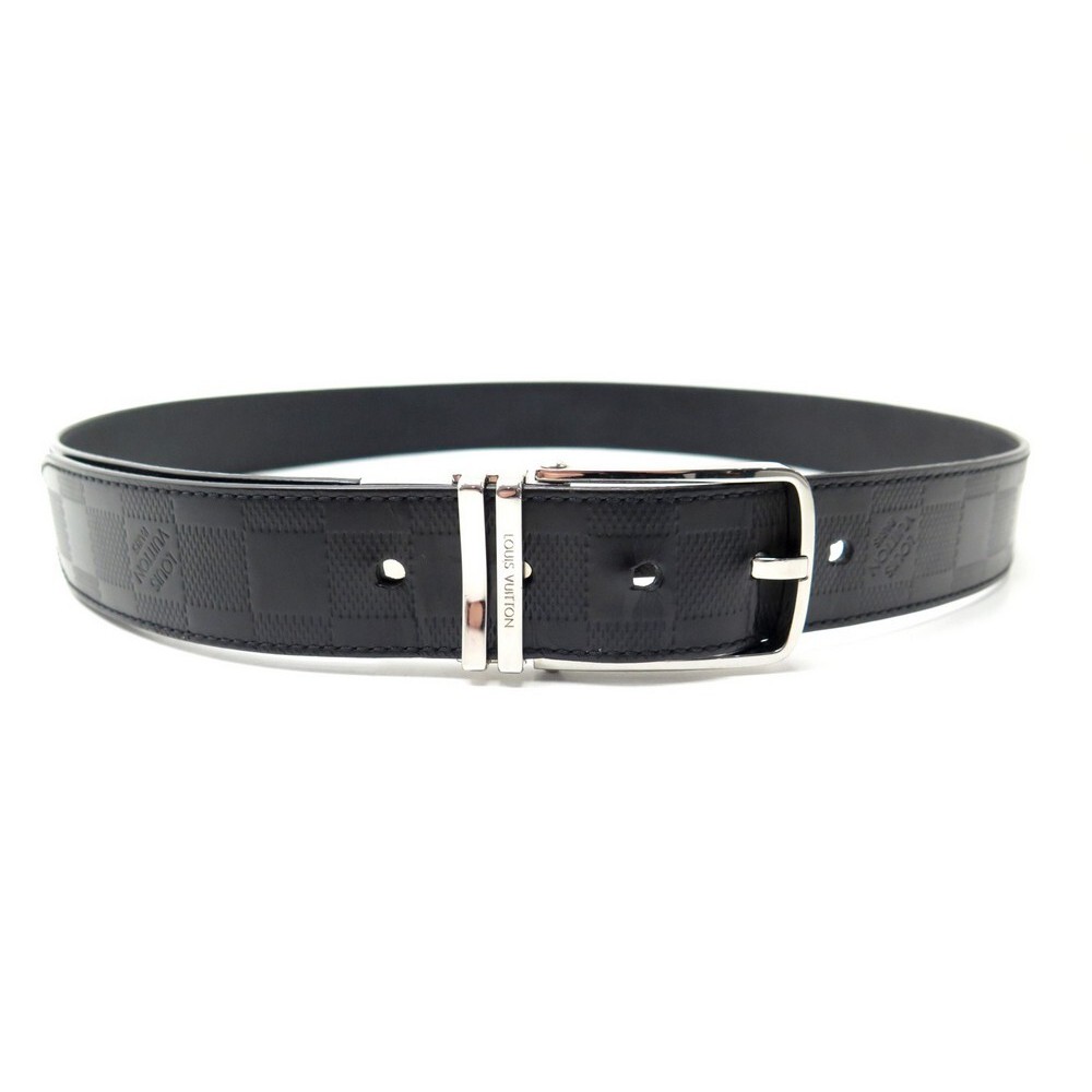 Louis Vuitton Damier Infini Ceinture Bosron Belt Black