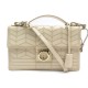 NEUF SAC A MAIN SALVATORE FERRAGAMO AILEEN CUIR & DAIM BEIGE BANDOULIERE 1390€