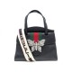 SAC A MAIN GUCCI LINEA TOTEM PAPILLON M 505342 CUIR NOIR BANDOULIERE BAG 3550€