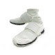 CHAUSSURES CHANEL BASKETS STRETCH 38 EN TOILE BLANC G33070 SNEAKERS SHOES 1050€