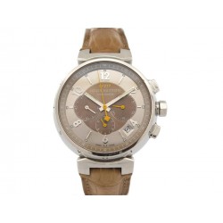 MONTRE LOUIS VUITTON TAMBOUR LV277 43MM AUTOMATIQUE ACIER STEEL WATCH 10500€