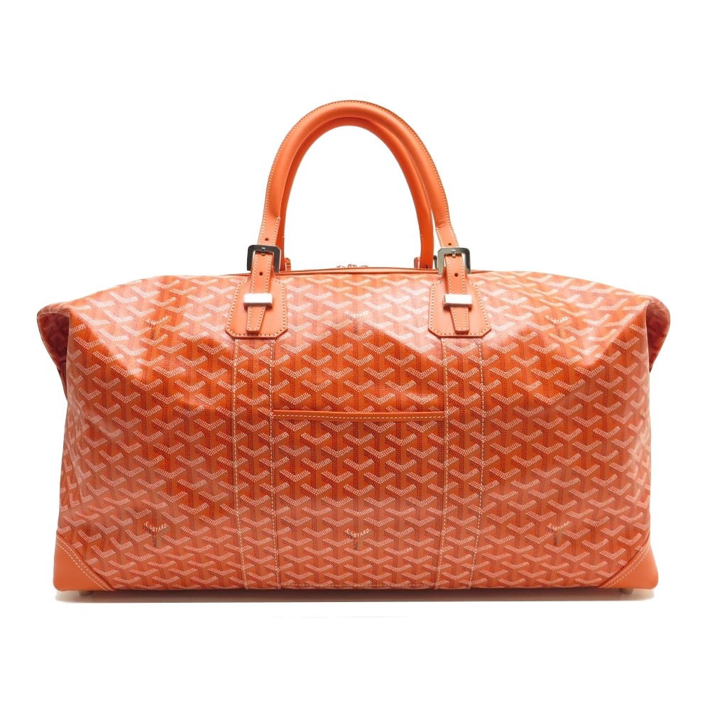 sac de voyage goyard croisiere 50 en toile rouge