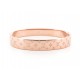 BRACELET LOUIS VUITTON JONC M00253 MANCHETTE NANOGRAM 16 CM EN METAL ROSE 490€