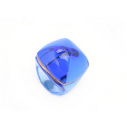 NEUF BAGUE BACCARAT MEDICIS POP TAILLE 50 EN CRISTAL BLEU + BOITE NEW RING 300€