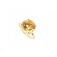 NEUF BAGUE MAUBOUSSIN UN ARC EN CIEL D'AMOUR T54 OR JAUNE 18K CITRINE RING 720€