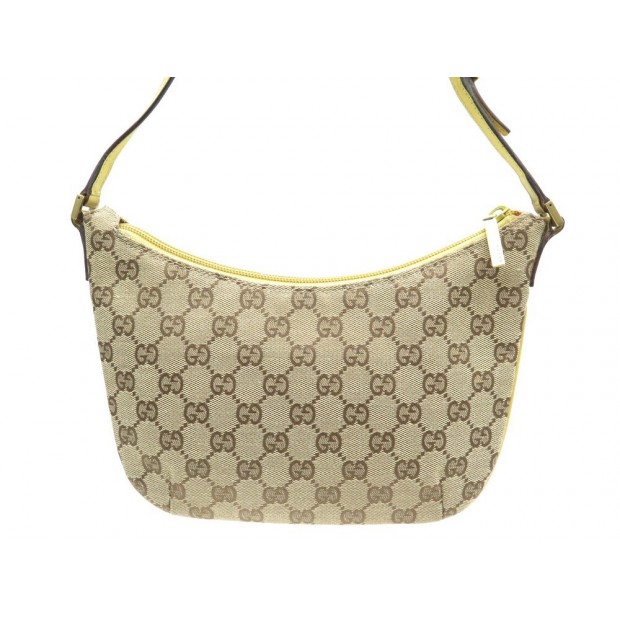 SAC A MAIN GUCCI POCHETTE 32160 TOILE MONOGRAMME GG MARRON POUCH BAG 820€