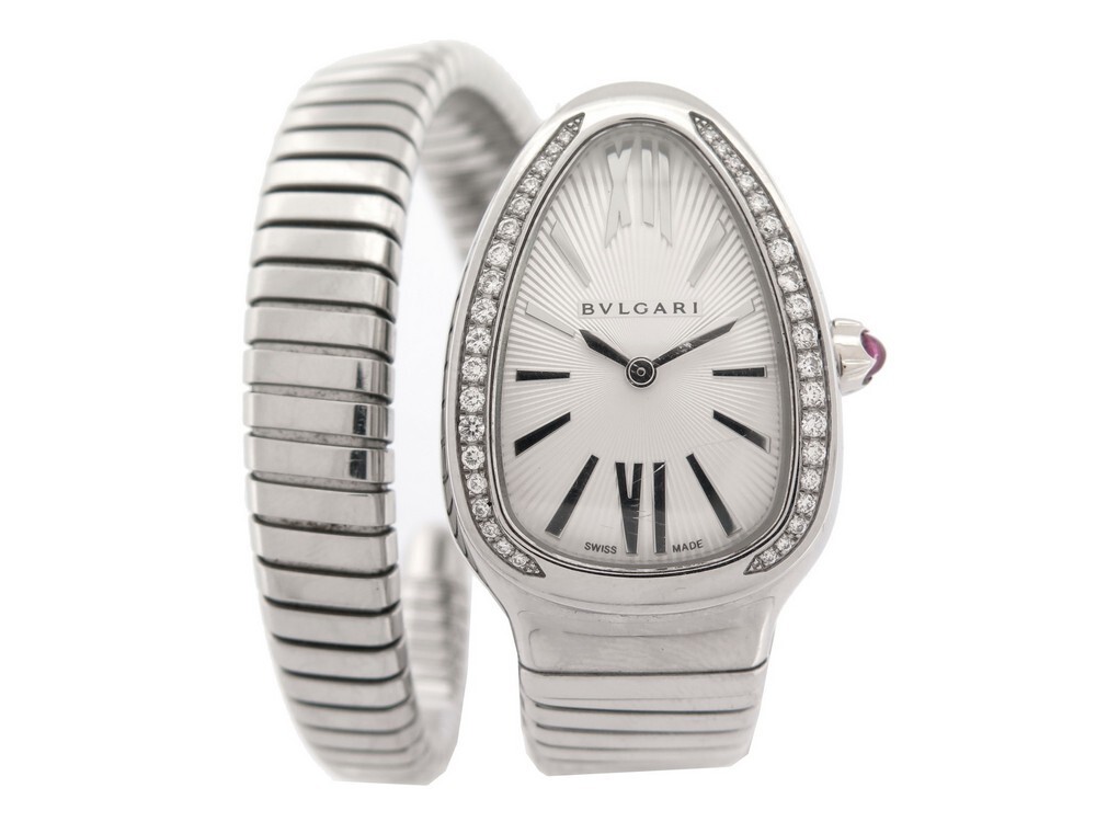 montre bulgari serpenti tubogas sp35s 35 mm quartz
