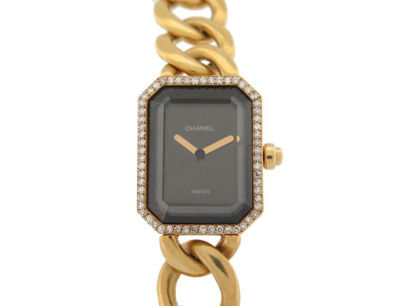  montre chanel premiere chaine gm or jaune 18k