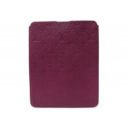 NEUF ETUI IPAD 2 LOUIS VUITTON TABLETTE CUIR MONOGRAM EMPREINTE BORDEAUX CASE