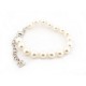 NEUF BRACELET CHANEL PERLES DE VERRE LOGO CC 2022 T 16-19 CM PEARLS BANGLE 480€