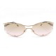 LUNETTES DE SOLEIL CHANEL 4020 EN PLASTIQUE MARRON ET DORE BROWN SUNGLASSES 470€