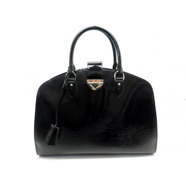 SAC A MAIN LOUIS VUITTON PONT NEUF GM CUIR EPI VERNIS NOIR CABAS HAND BAG 1980€