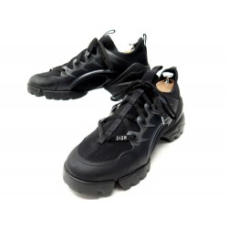 CHAUSSURES BASKETS DIOR D-CONNECT KCK222NGG_S900 41.5 TISSU NOIR SNEAKERS 890€