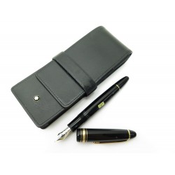 NEUF STYLO PLUME MONTBLANC MEISTERSTUCK LEGRAND DORE + ETUI 3 STYLOS PEN 825€