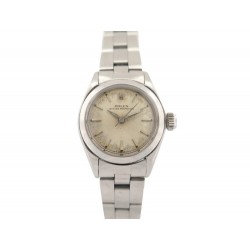 VINTAGE MONTRE ROLEX OYSTER PERPETUAL LADY 6618 24 MM AUTOMATIQUE ACIER WATCH