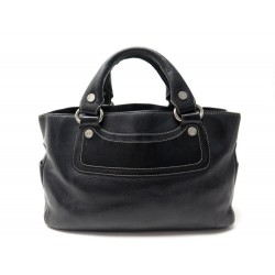 SAC A MAIN CELINE BOOGIE CABAS EN CUIR GRAINE NOIR LEATHER HAND BAG PURSE 950€