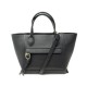 NEUF SAC A MAIN LONGCHAMP MAILBOX LARGE 10105HTA CABAS CUIR NOIR GRAINE BAG 790€