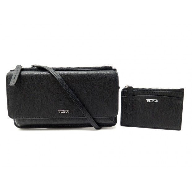 NEUF LOT SAC A MAIN TUMI BELDEN PORTEFEUILLE BANDOULIERE WOC + PORTE CARTES 360€