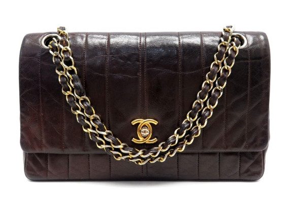  sac a main chanel fermoir cc en cuir matelasse