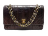  sac a main chanel fermoir cc en cuir matelasse