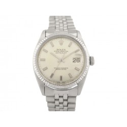 VINTAGE MONTRE ROLEX OYSTER DATEJUST 1601 36MM ACIER JUBILE AUTOMATIQUE 6100€