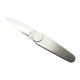 NEUF COUTEAU HERMES CANIF A PIVOT EN ACIER BROSSE NEW STEEL KNIFE