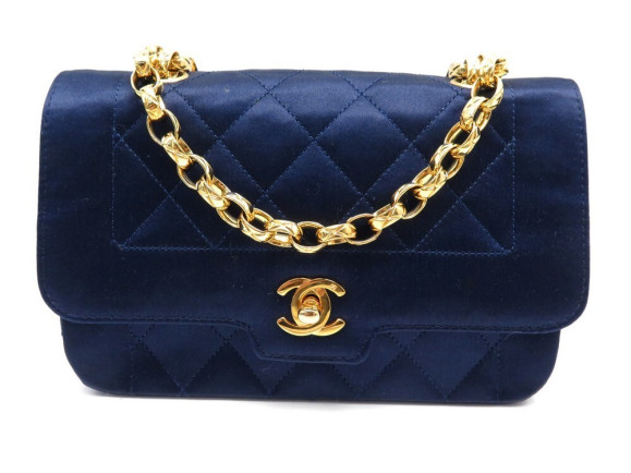 sac a main a main chanel diana timeless 1989 en