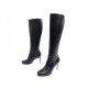 BOTTES CHRISTIAN LOUBOUTIN FIFI CUIR NOIR 36.5 