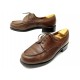 CHAUSSURES JM WESTON LE GOLF 641 4C 37 DERBY EN CUIR MARRON + EMBAUCHOIRS 865€