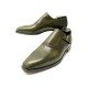 NEUF CHAUSSURES BERLUTI MOCASSINS A BOUCLE 9 43 CUIR PATINE VERT NEW SHOES 1920€