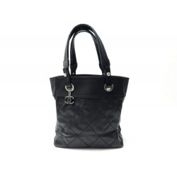 NEUF SAC A MAIN CHANEL PARIS BIARRITZ SHOPPING PM TOILE ENDUITE TOTE BAG 2200€