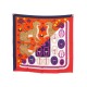 FOULARD HERMES LES LEOPARDS MODERNES CARRE 90 TWILL WASH SOIE SILK SCARF 460€