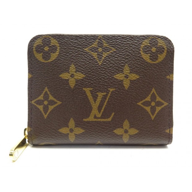 NEUF PORTE MONNAIE LOUIS VUITTON ZIPPY M60067 TOILE MONOGRAM BOITE WALLET 360€