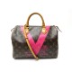 SAC A MAIN LOUIS VUITTON SPEEDY 30 VOLEZ VOGUEZ VOYAGEZ TOILE MONOGRAM HAND BAG