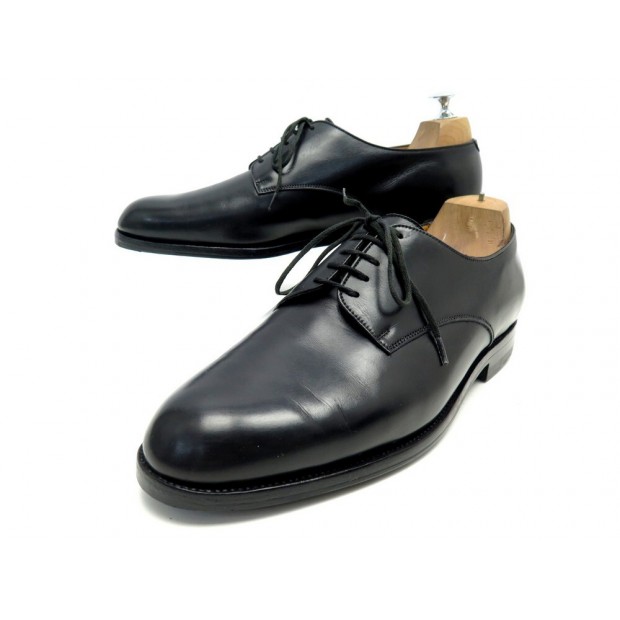 CHAUSSURES MANUFACTURE JM WESTON DERBY 507 8D 42 EN CUIR NOIR LEATHER SHOES 590€