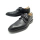 CHAUSSURES HESCHUNG BOULEAU DERBY A BOUCLE 11 45 CUIR NOIR LEATHER SHOES 480€