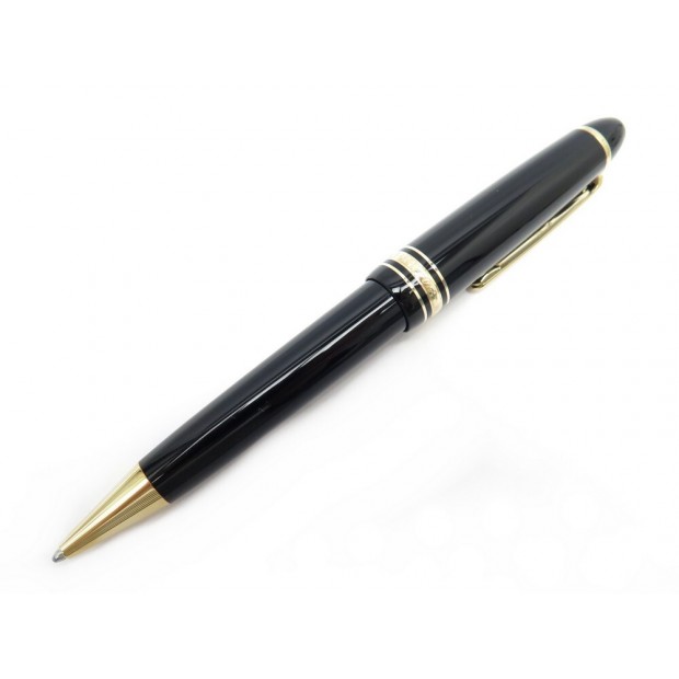 NEUF STYLO BILLE MONTBLANC MEISTERSTUCK LE GRAND DORE 10456 NOIR NEW PEN 425€