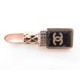 BROCHE CHANEL ROUGE A LEVRES AB7677 EN METAL DORE GOLDEN LIPSTICK BROOCH 610€