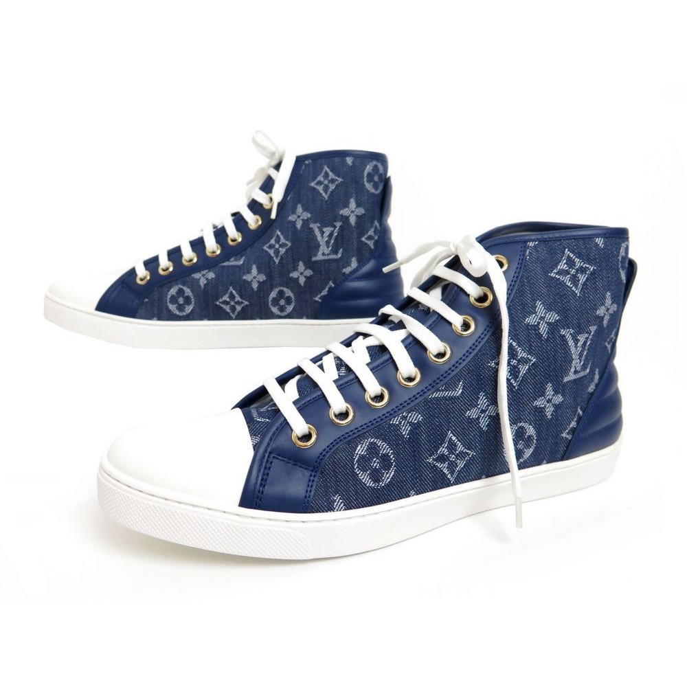 chaussures louis vuitton punchy high top 38 baskets