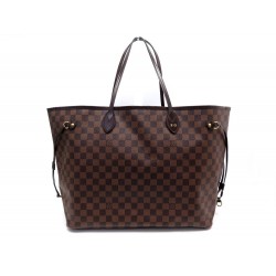 SAC A MAIN LOUIS VUITTON NEVERFULL GM N41357 DAMIER EBENE CABAS HAND BAG 1550€