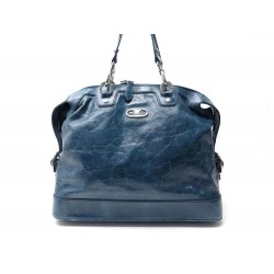 SAC A MAIN CELINE CABAS 35CM EN CUIR BLEU CANARD LEATHER HAND TOTE BAG 930€