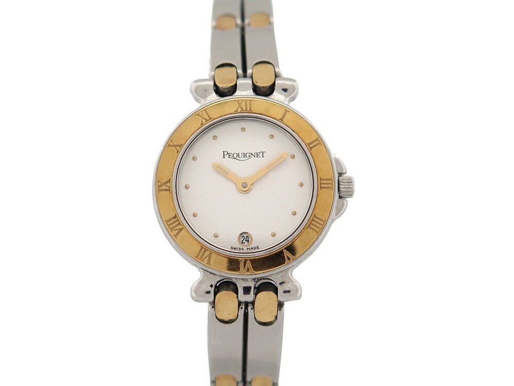 Gold Pequignet Moorea Ladies Watch Montre Pequignet Moorea 7711318