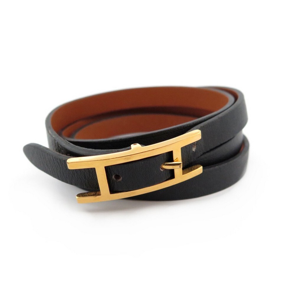 Hermes Kelly Double Tour Leather Bracelet (Veau Swift Pink) | Rent Hermes  jewelry for $55/month - Join Switch