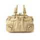 SAC A MAIN CELINE CABAS EN CUIR BEIGE + POCHETTE LEATHER HAND BAG PURSE 885€